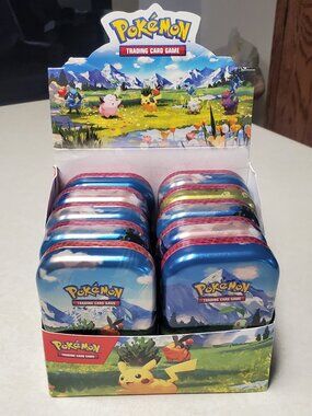 Pokémon TCG Mega Evolution Ascended Heros Mini Tin Display 10 Count